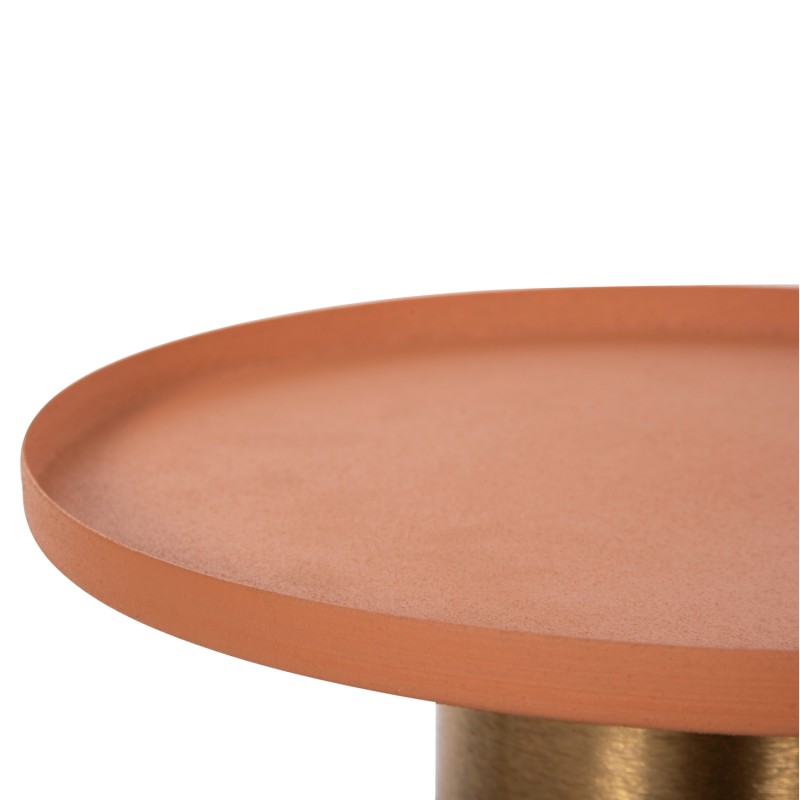 ΒΟΗΘΗΤΙΚΟ ΤΡΑΠΕΖΑΚΙ ART MAISON HUMENE - ORANGE GOLD BRONZE (Φ30,5x42εκ.) ΒΟΗΘΗΤΙΚΟ ΤΡΑΠΕΖΑΚΙ ART MAISON HUMENE - ORANGE GOLD BRONZE (Φ30,5x42εκ.)