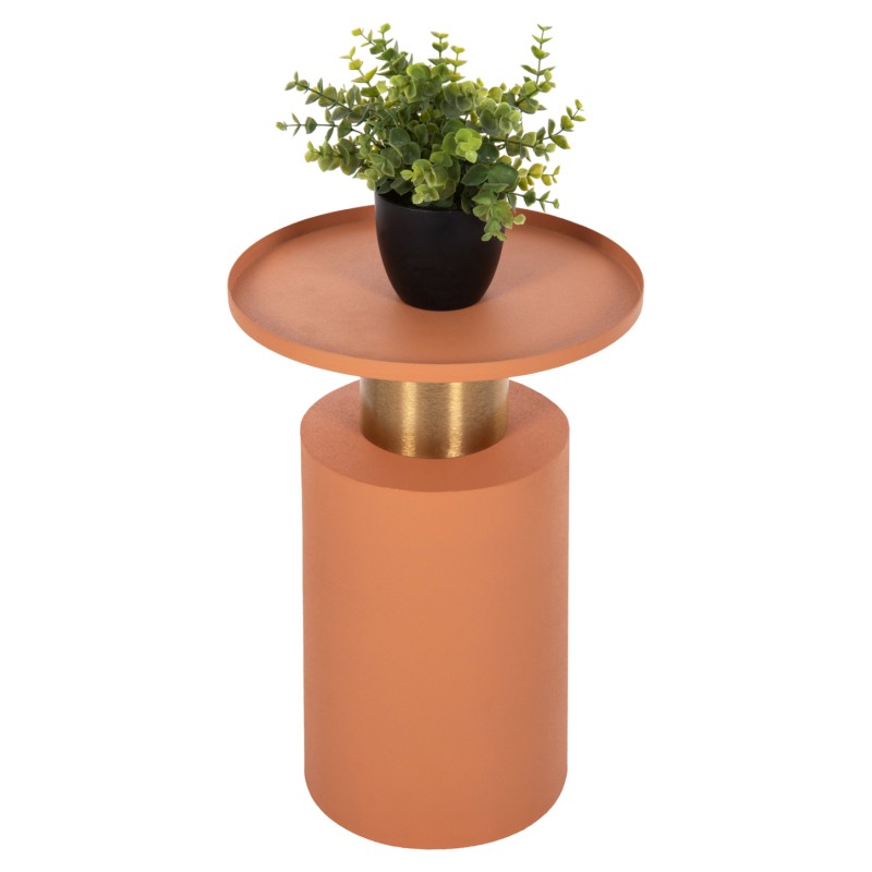 ΒΟΗΘΗΤΙΚΟ ΤΡΑΠΕΖΑΚΙ ART MAISON HUMENE - ORANGE GOLD BRONZE (Φ30,5x42εκ.) ΒΟΗΘΗΤΙΚΟ ΤΡΑΠΕΖΑΚΙ ART MAISON HUMENE - ORANGE GOLD BRONZE (Φ30,5x42εκ.)