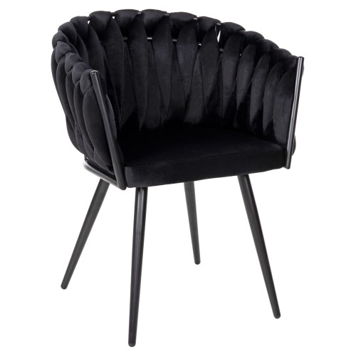 Καρέκλα Art Maison Washington - Black (62x54x79εκ.)
