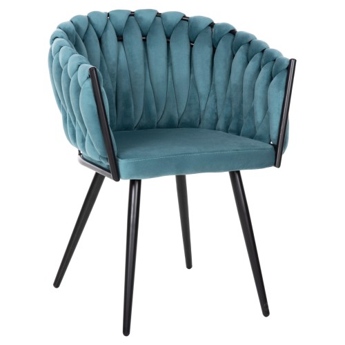 Καρέκλα Art Maison Washington - Turquoise (62x54x79εκ.)