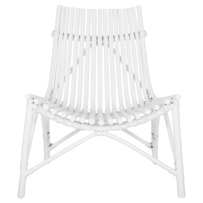 ΚΑΡΕΚΛΑ ΕΞΩΤ.ΧΩΡΟΥ ART MAISON CLARICE ΡΑΒΔΟΙ RATTAN ΣΕ ΛΕΥΚΟ ΧΡΩΜΑ 76x72x83Υεκ.