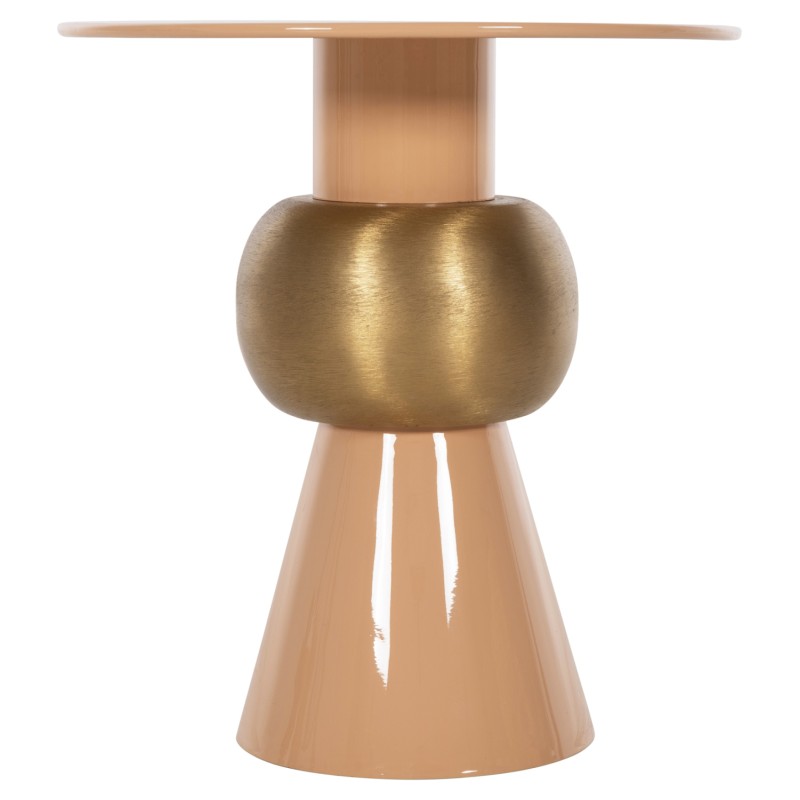 ΒΟΗΘΗΤΙΚΟ ΤΡΑΠΕΖΑΚΙ ART MAISON HUMENE - SOMON GOLD (Φ40,5x43εκ.) ΒΟΗΘΗΤΙΚΟ ΤΡΑΠΕΖΑΚΙ ART MAISON HUMENE - SOMON GOLD (Φ40,5x43εκ.)