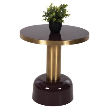 ΒΟΗΘΗΤΙΚΟ ΤΡΑΠΕΖΑΚΙ ART MAISON HUMENE - CHERRY GOLD (Φ50,5x52,5εκ.) ΒΟΗΘΗΤΙΚΟ ΤΡΑΠΕΖΑΚΙ ART MAISON HUMENE - CHERRY GOLD (Φ50,5x52,5εκ.)
