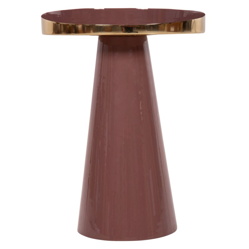 ΒΟΗΘΗΤΙΚΟ ΤΡΑΠΕΖΑΚΙ ART MAISON HUMENE - BROWN RED GOLD (Φ30,5x39-42εκ.) ΒΟΗΘΗΤΙΚΟ ΤΡΑΠΕΖΑΚΙ ART MAISON HUMENE - BROWN RED GOLD (Φ30,5x39-42εκ.)