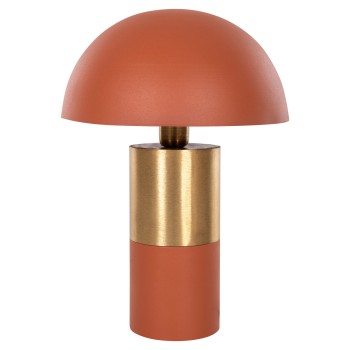 ΕΠΙΤΡΑΠΕΖΙΟ ΦΩΤΙΣΤΙΚΟ ART MAISON DIMARIA ΜΕΤΑΛΛΟ ΣΕ ΠΟΡΤΟΚΑΛΙ-ΧΡΥΣΟ Φ31x44Υ εκ.