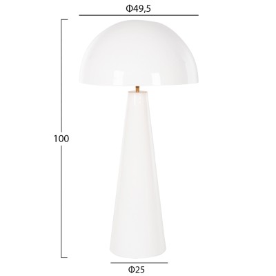 Φωτιστικό Δαπέδου Art Maison Dallas - White (Φ50x100εκ.)