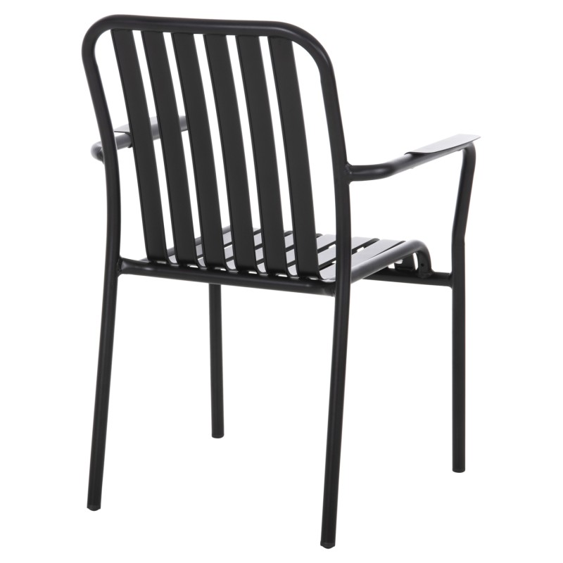 Καρέκλα Αλουμινίου Art Maison Nigeria - Black (63x58x85εκ.) Καρέκλα Αλουμινίου Art Maison Nigeria - Black (63x58x85εκ.)
