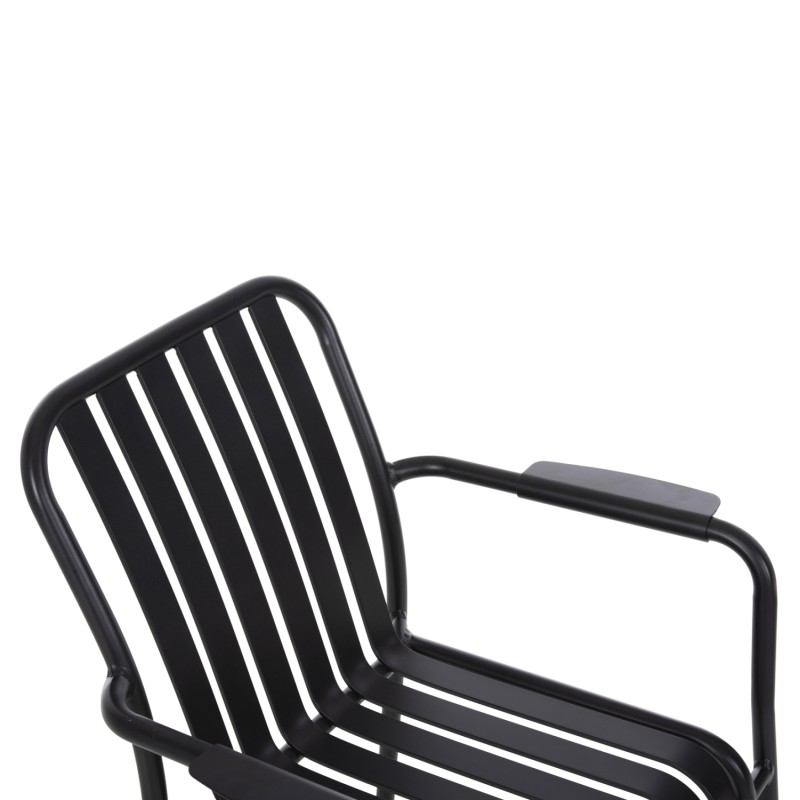 Καρέκλα Αλουμινίου Art Maison Nigeria - Black (63x58x85εκ.) Καρέκλα Αλουμινίου Art Maison Nigeria - Black (63x58x85εκ.)