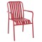 Καρέκλα Αλουμινίου Art Maison Nigeria - Red (63x58x85εκ.)