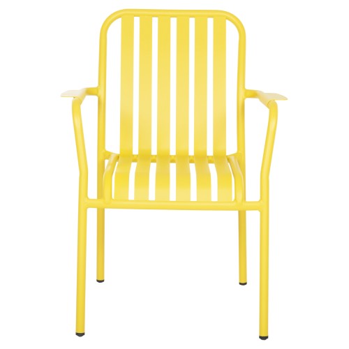 Καρέκλα Αλουμινίου Art Maison Nigeria - Yellow (63x58x85εκ.)
