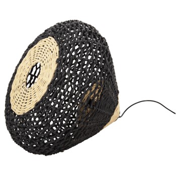ΦΩΤΙΣΤΙΚΟ ΟΡΟΦΗΣ ΚΡΕΜΑΣΤΟ ART MAISON STATURE ΑΠΟ PAPER ROPE ΜΠΕΖ ΚΑΙ ΜΑΥΡΟ Φ55,5x44Υεκ.