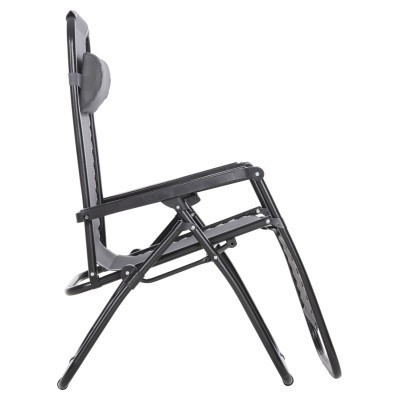 ΠΟΛΥΘΡΟΝΑ RELAX ΕΞΩΤΕΡΙΚΟΥ ΧΩΡΟΥ ART MAISON SKEGNESS - BLACK GREY (67x145x110Υεκ.)