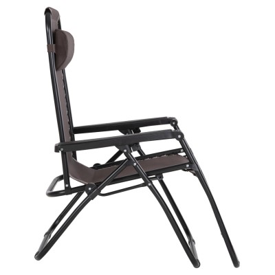 ΠΟΛΥΘΡΟΝΑ RELAX ΕΞΩΤΕΡΙΚΟΥ ΧΩΡΟΥ ART MAISON SKEGNESS - BROWN BLACK (67x145x110Υεκ.)