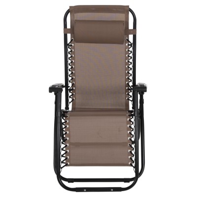 ΠΟΛΥΘΡΟΝΑ RELAX ΕΞΩΤΕΡΙΚΟΥ ΧΩΡΟΥ ART MAISON SKEGNESS - BLACK CHAMPAGNE (67x145x110Υεκ.)