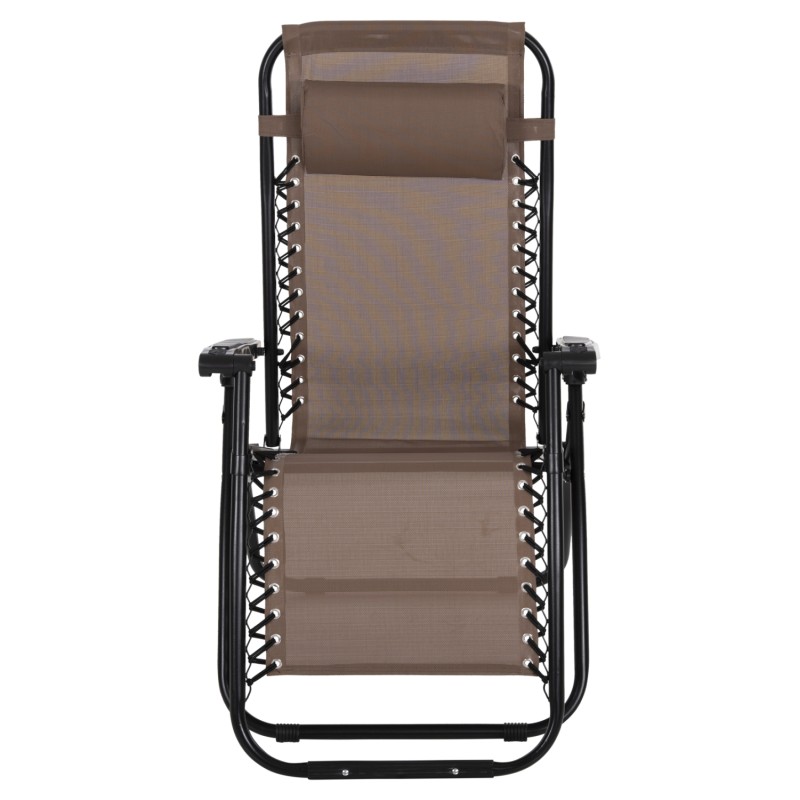 ΠΟΛΥΘΡΟΝΑ RELAX ΕΞΩΤΕΡΙΚΟΥ ΧΩΡΟΥ ART MAISON SKEGNESS - BLACK CHAMPAGNE (67x145x110Υεκ.)