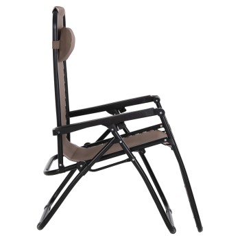 ΠΟΛΥΘΡΟΝΑ RELAX ΕΞΩΤΕΡΙΚΟΥ ΧΩΡΟΥ ART MAISON SKEGNESS - BLACK CHAMPAGNE (67x145x110Υεκ.)