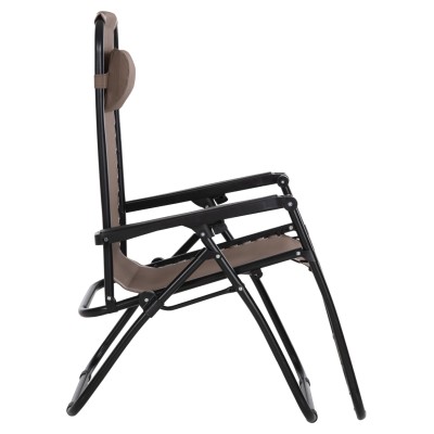 ΠΟΛΥΘΡΟΝΑ RELAX ΕΞΩΤΕΡΙΚΟΥ ΧΩΡΟΥ ART MAISON SKEGNESS - BLACK CHAMPAGNE (67x145x110Υεκ.)