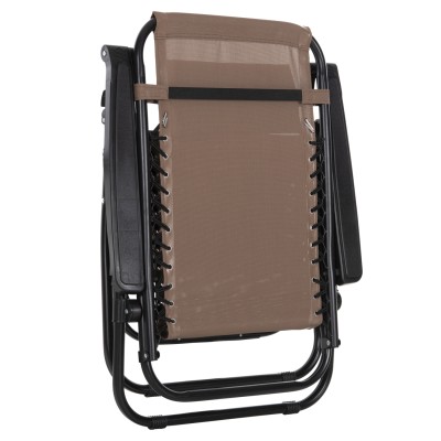 ΠΟΛΥΘΡΟΝΑ RELAX ΕΞΩΤΕΡΙΚΟΥ ΧΩΡΟΥ ART MAISON SKEGNESS - BLACK CHAMPAGNE (67x145x110Υεκ.)