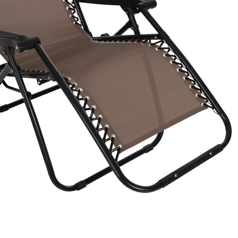 ΠΟΛΥΘΡΟΝΑ RELAX ΕΞΩΤΕΡΙΚΟΥ ΧΩΡΟΥ ART MAISON SKEGNESS - BLACK CHAMPAGNE (67x145x110Υεκ.)