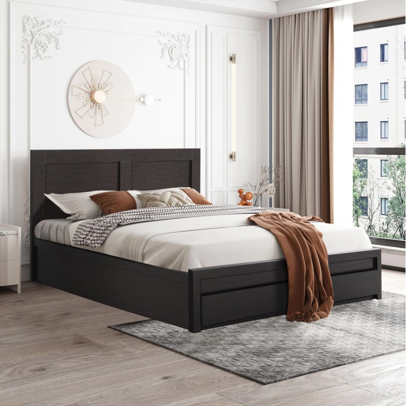 ΚΡΕΒΑΤΙ ΜΕ 2 ΣΥΡΤΑΡΙΑ ART MAISON ALVITE - WENGE (ΓΙΑ ΣΤΡΩΜΑ 150x200εκ.) ΚΡΕΒΑΤΙ ΜΕ 2 ΣΥΡΤΑΡΙΑ ART MAISON ALVITE - WENGE (ΓΙΑ ΣΤΡΩΜΑ 150x200εκ.)