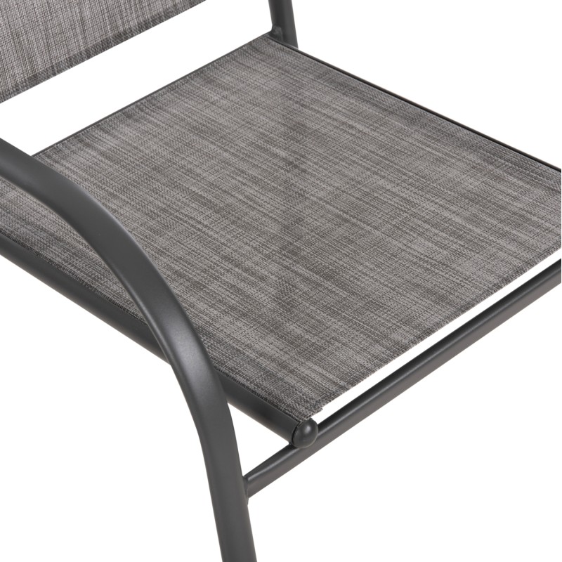 ΠΟΛΥΘΡΟΝΑ ΕΞ.ΧΩΡΟΥ ART MAISON DRUIG ΜΕΤΑΛΛΟ ΓΚΡΙ-TEXTILENE ΓΚΡΙ 55x57x90Υεκ