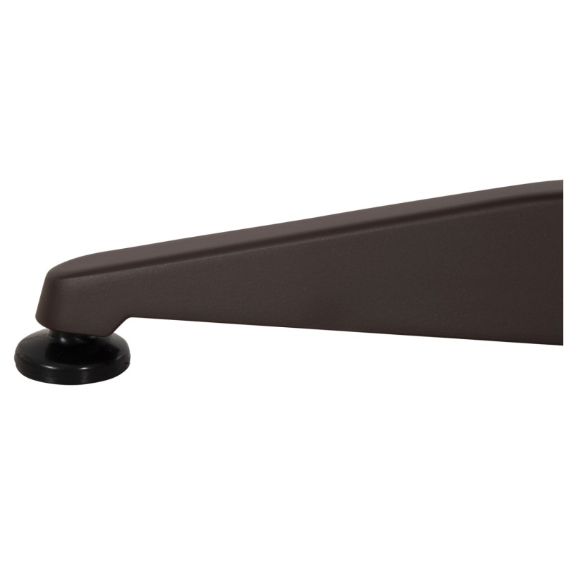 ΤΡΑΠΕΖΙ ΣΤΡΟΓΓΥΛΟ ART MAISON SHRIKE ΑΛΟΥΜΙΝΙΟ ΚΑΦΕ Φ60x70Υεκ.