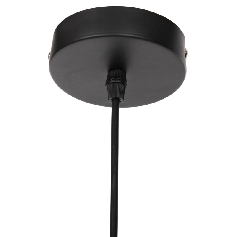 ΦΩΤΙΣΤΙΚΟ ΟΡΟΦΗΣ ART MAISON UATU ΚΡΕΜΑΣΤΟ PAPER ROPE ΜΠΕΖ-ΜΑΥΡΟ ΜΕΤΑΛΛΟ-Φ27x41,5Υεκ.