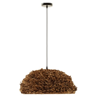 ΦΩΤΙΣΤΙΚΟ ΟΡΟΦΗΣ ΚΡΕΜΑΣΤΟ ART MAISON SQUADRON ΥΔΡΟΥΑΚΙΝΘΟΣ ΣΕ ΦΥΣΙΚΟ-Φ61x27Υεκ.