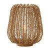 ΕΠΙΤΡΑΠΕΖΙΟ ΦΩΤΙΣΤΙΚΟ ART MAISON SKRULLS ΜΕΤΑΛΛΟ ΜΕ PAPER ROPE ΣΕ ΦΥΣΙΚΟ Φ30,5Χ34Υεκ.