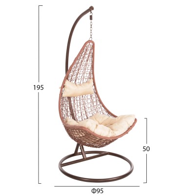 ΚΡΕΜΑΣΤΗ ΠΟΛΥΘΡΟΝΑ ΦΩΛΙΑ ART MAISON PENZANCE - BROWN BEIGE (Φ95x195Υεκ.) ΚΡΕΜΑΣΤΗ ΠΟΛΥΘΡΟΝΑ ΦΩΛΙΑ ART MAISON PENZANCE - BROWN BEIGE (Φ95x195Υεκ.)