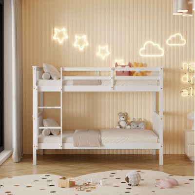 ΚΡΕΒΑΤΙ ΚΟΥΚΕΤΑ ΠΑΙΔΙΚΟ ART MAISON MANTYKE ΞΥΛΟ ΠΕΥΚΟΥ ΣΕ ΛΕΥΚΟ- ΣΤΡΩΜΑΤΑ 190x90εκ