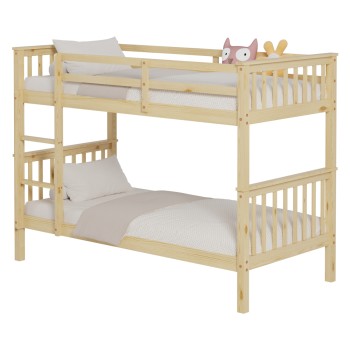 ΚΡΕΒΑΤΙ ΚΟΥΚΕΤΑ ΠΑΙΔΙΚΟ ART MAISON MANTYKE ΞΥΛΟ ΠΕΥΚΟΥ ΣΕ ΦΥΣΙΚΟ-ΣΤΡΩΜΑΤΑ 190x90εκ