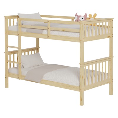 ΚΡΕΒΑΤΙ ΚΟΥΚΕΤΑ ΠΑΙΔΙΚΟ ART MAISON MANTYKE ΞΥΛΟ ΠΕΥΚΟΥ ΣΕ ΦΥΣΙΚΟ-ΣΤΡΩΜΑΤΑ 190x90εκ