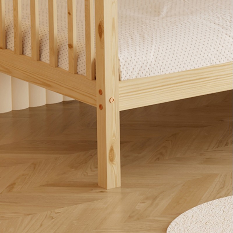 ΚΡΕΒΑΤΙ ΚΟΥΚΕΤΑ ΠΑΙΔΙΚΟ ART MAISON MANTYKE ΞΥΛΟ ΠΕΥΚΟΥ ΣΕ ΦΥΣΙΚΟ-ΣΤΡΩΜΑΤΑ 190x90εκ