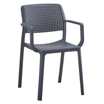 ΠΟΛΥΘΡΟΝΑ ΕΞ.ΧΩΡΟΥ ART MAISON SOAR ΓΚΡΙ ΠΟΛΥΠΡΟΠΥΛΕΝΙΟ 54x57x83Υεκ.