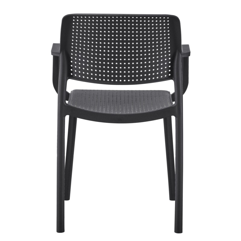 ΠΟΛΥΘΡΟΝΑ ΕΞ.ΧΩΡΟΥ ART MAISON SOAR ΜΑΥΡΟ ΠΟΛΥΠΡΟΠΥΛΕΝΙΟ 54x57x83Υεκ.