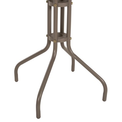 ΤΡΑΠΕΖΙ ΕΞ.ΧΩΡΟΥ ΣΤΡΟΓΓΥΛΟ ART MAISON KLAW ΜΕΤΑΛΛΙΚΟ ΣΑΜΠΑΝΙ Φ60x70Υεκ.