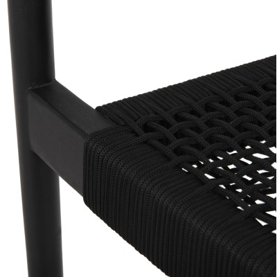 ΠΟΛΥΘΡΟΝΑ ART MAISON GALACTUS ΞΥΛΟ TEAK ΜΑΥΡΟ & ΜΑΥΡΟ ΣΧΟΙΝΙ 55x54x80Yεκ.