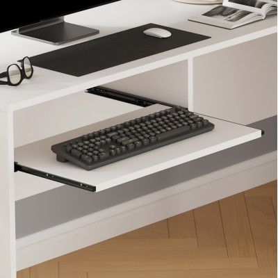ΓΩΝΙΑΚΟ ΓΡΑΦΕΙΟ SHIG ART MAISON ILLUMISE MDF ΣΕ ΛΕΥΚΟ 140x120x75Υεκ