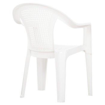 ΠΟΛΥΘΡΟΝΑ ART MAISON GAMBIT ΠΟΛΥΠΡΟΠΥΛΕΝΙΟΥ ΛΕΥΚΗ 57x59,5x77Υ εκ.