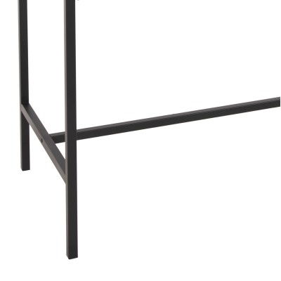 ΣΕΤ ΤΡΑΠΕΖΑΡΙΑ ΜΠΑΡ 5ΤΜΧ ART MAISON HOCHA ΜΑΥΡΟ ΜΕΤΑΛΛΟ-ΜΕΛΑΜΙΝΗ ΣΕ SONAMA