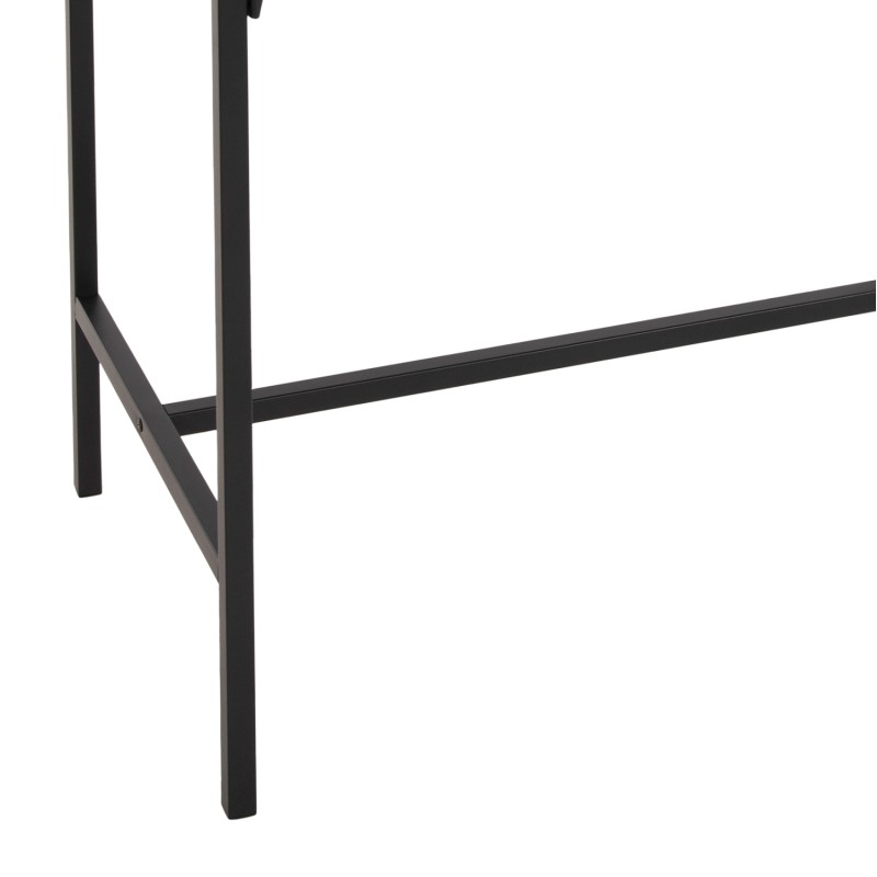 ΣΕΤ ΤΡΑΠΕΖΑΡΙΑ ΜΠΑΡ ART MAISON HOCHA ΤΜΧ ΜΑΥΡΟ ΜΕΤΑΛΛΟ-ΜΕΛΑΜΙΝΗ ΜΑΥΡΟ ΜΑΡΜΑΡΟ