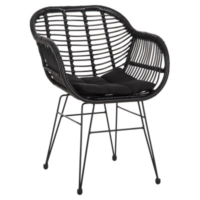 ΠΟΛΥΘΡΟΝΑ ΜΕ ΜΑΞΙΛΑΡΙ ΜΕΤΑΛΛΙΚΗ ART MAISON AMSTERDAM ΜΕ WICKER ΜΑΥΡΟ 58x59x82Υεκ. ΠΟΛΥΘΡΟΝΑ ΜΕ ΜΑΞΙΛΑΡΙ ΜΕΤΑΛΛΙΚΗ ART MAISON AMSTERDAM ΜΕ WICKER ΜΑΥΡΟ 58x59x82Υεκ.