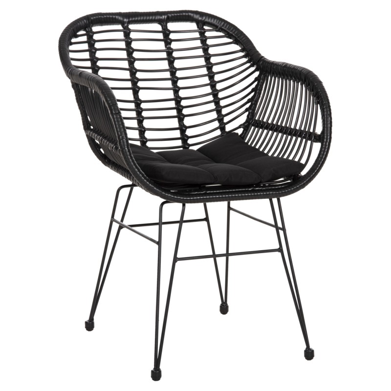 ΠΟΛΥΘΡΟΝΑ ΜΕ ΜΑΞΙΛΑΡΙ ΜΕΤΑΛΛΙΚΗ ART MAISON AMSTERDAM ΜΕ WICKER ΜΑΥΡΟ 58x59x82Υεκ. ΠΟΛΥΘΡΟΝΑ ΜΕ ΜΑΞΙΛΑΡΙ ΜΕΤΑΛΛΙΚΗ ART MAISON AMSTERDAM ΜΕ WICKER ΜΑΥΡΟ 58x59x82Υεκ.