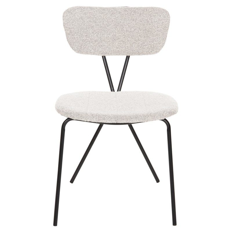 ΚΑΡΕΚΛΑ ART MAISON CROCKETT - LIGHT GREY BLACK (48,5x61x76Υεκ.) ΚΑΡΕΚΛΑ ART MAISON CROCKETT - LIGHT GREY BLACK (48,5x61x76Υεκ.)