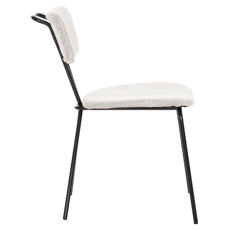 ΚΑΡΕΚΛΑ ART MAISON CROCKETT - LIGHT GREY BLACK (48,5x61x76Υεκ.) ΚΑΡΕΚΛΑ ART MAISON CROCKETT - LIGHT GREY BLACK (48,5x61x76Υεκ.)