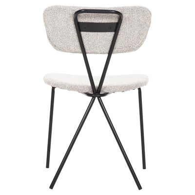 ΚΑΡΕΚΛΑ ART MAISON CROCKETT - LIGHT GREY BLACK (48,5x61x76Υεκ.) ΚΑΡΕΚΛΑ ART MAISON CROCKETT - LIGHT GREY BLACK (48,5x61x76Υεκ.)