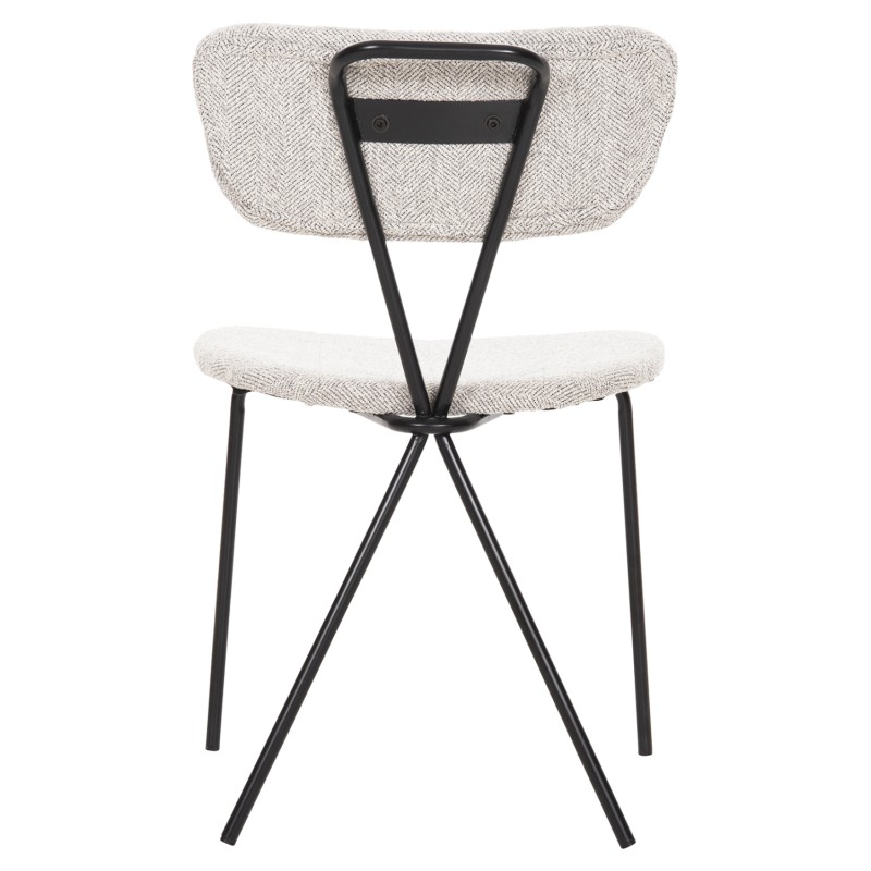 ΚΑΡΕΚΛΑ ART MAISON CROCKETT - LIGHT GREY BLACK (48,5x61x76Υεκ.) ΚΑΡΕΚΛΑ ART MAISON CROCKETT - LIGHT GREY BLACK (48,5x61x76Υεκ.)