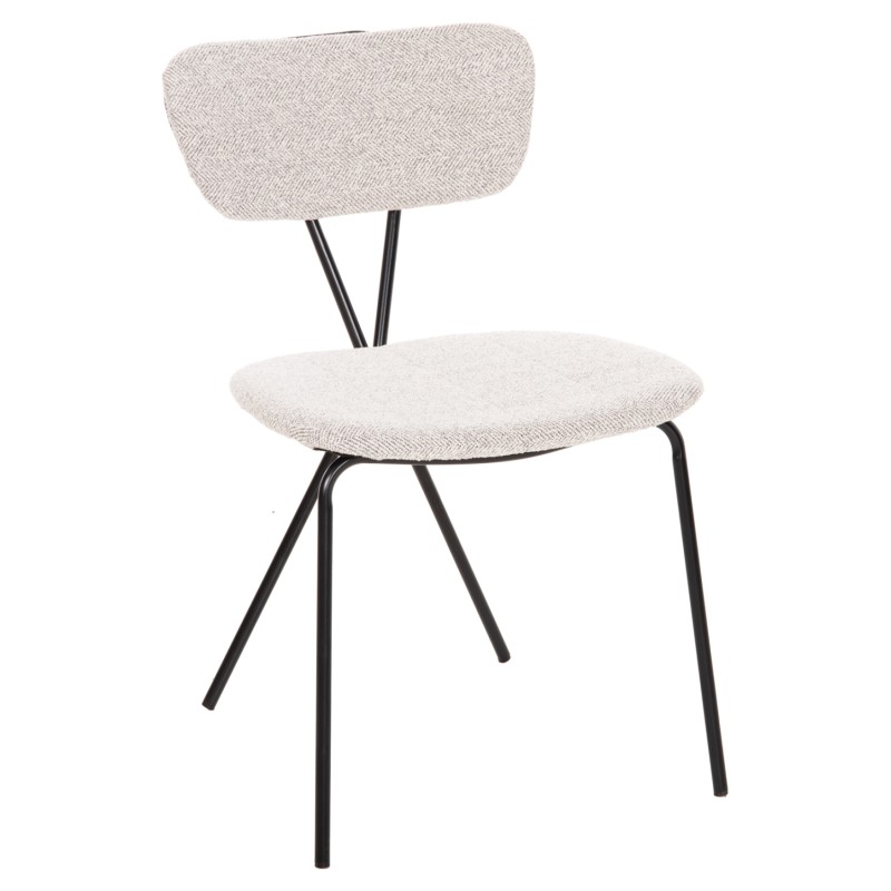 ΚΑΡΕΚΛΑ ART MAISON CROCKETT - LIGHT GREY BLACK (48,5x61x76Υεκ.) ΚΑΡΕΚΛΑ ART MAISON CROCKETT - LIGHT GREY BLACK (48,5x61x76Υεκ.)