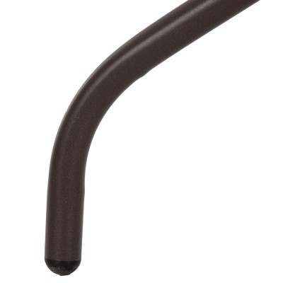 ΤΡΑΠΕΖΙ ΕΞΩΤ.ΧΩΡΟΥ ART MAISON SIDNEY ΜΕΤΑΛΛΟ ΚΑΦΕ-ΓΥΑΛΙΝΗ ΕΠΙΦΑΝΕΙΑ 80Χ80Χ71Υεκ